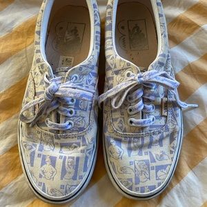 Vans shoes size 8.5 breast cancer awareness